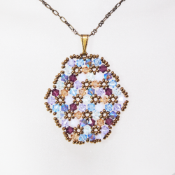 Pendant 40cm - Shea Oval-Bronze Chain - Pendant 40cm - Laiton bronze